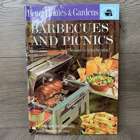 Better Homes and Gardens Cookbooks Lot of 2 Pies & Barbecues Vintage - Picture 6 of 9